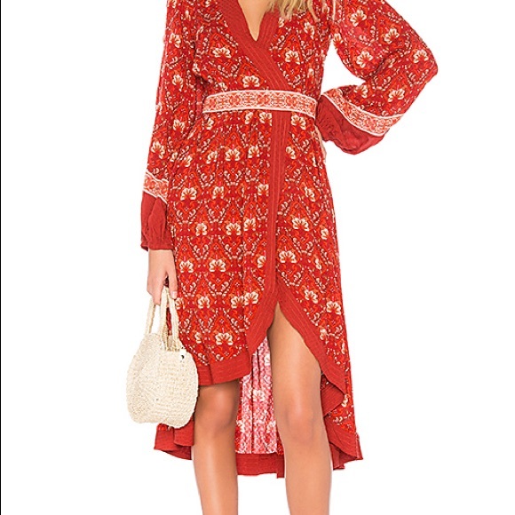 SPELL & THE GYPSY | Red Jewel Soirée Dress - Picture 4 of 6